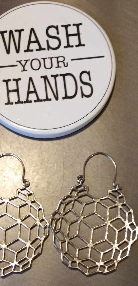 🐝Geometric Earrings- sacred geometry stainless 🐝